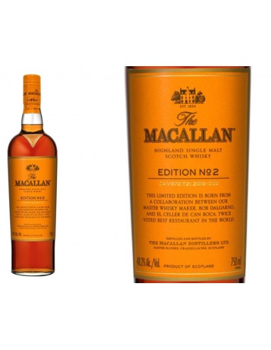 WHISKY MACALLAN Nº 2 EDITION 70 CL.