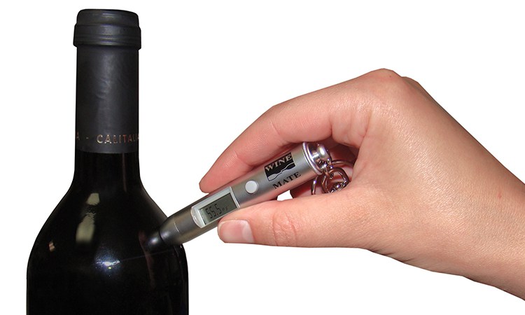 Infografía A que temperatura servir cada tipo de vino