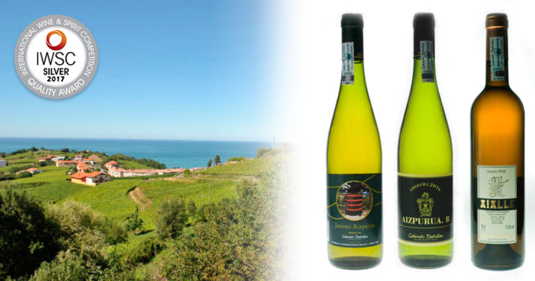 TXACOLI AIZPURUA, premiado en la IWSC con medalla de plata